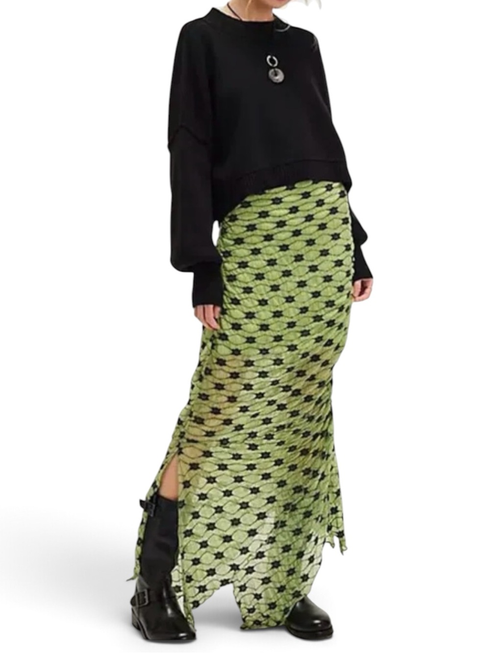 Free People Margot Convertible Maxi Skirt